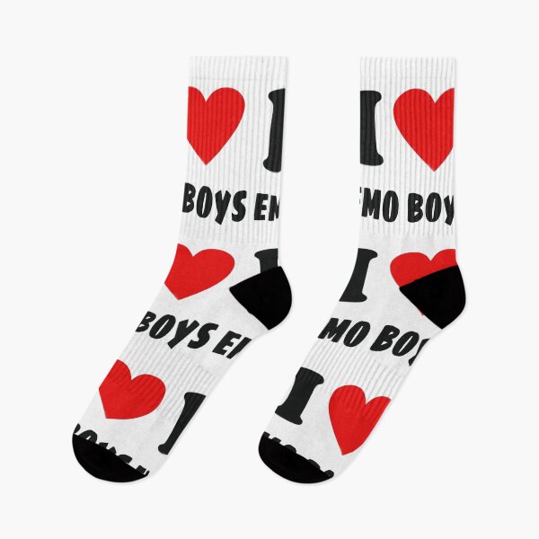 Item preview, i heart emo boys design  designed and sold by Lee Rose.