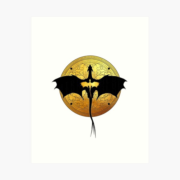 Item preview, Fourth Wing Dragon Relic/Tattoo designed and sold by baranskini.