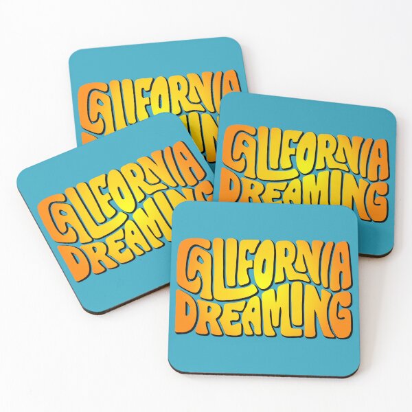 Item preview, California Dreaming Sunny Word Art designed and sold by Unhinged Heather.