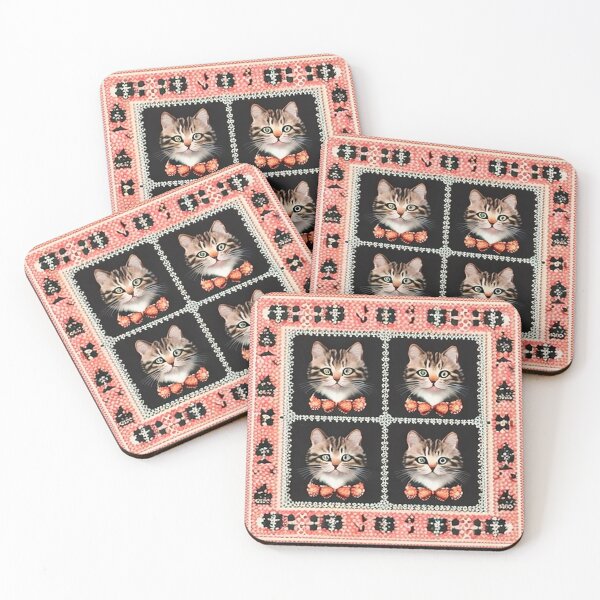 Item preview, cat pattern designed and sold by PatronesKawai.