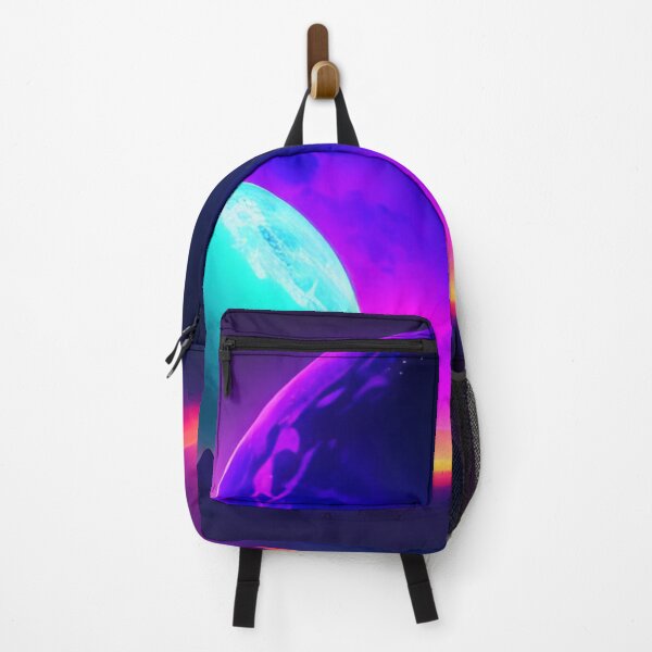 Item preview, Crushing Planets Neon Art designed and sold by DemureArtsy.