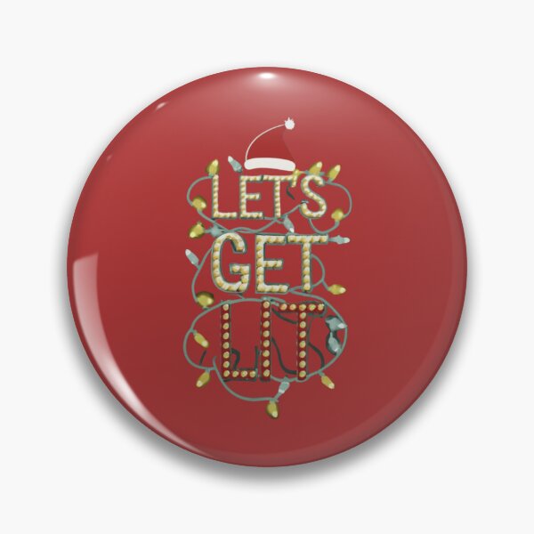 Item preview, Christmas Let's Get Lit designed and sold by SunnMoonHB.