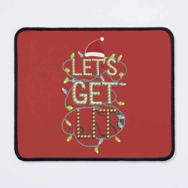 Item preview, Christmas Let's Get Lit designed and sold by SunnMoonHB.