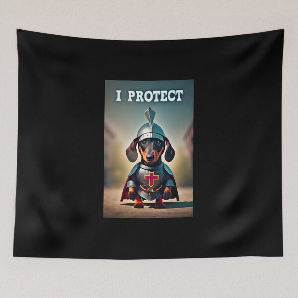 Item preview, I protect 2/4 designed and sold by DachshundsOnRB.