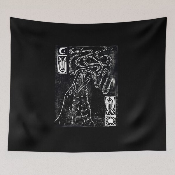 Item preview, Crow's Breath Linocarving  designed and sold by xNeonThiefx.
