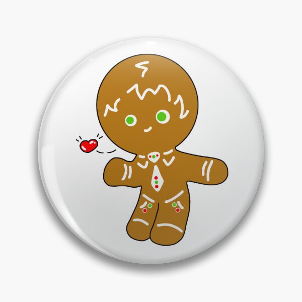 Item preview, Gingerbread kiss designed and sold by RainyDayProject.