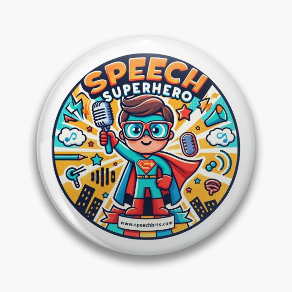 Item preview, Little Hero, Big Voice - Speech Superhero designed and sold by SpeechBits.