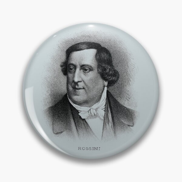 Item preview, Composer Gioachino Antonio Rossini designed and sold by historicimage.