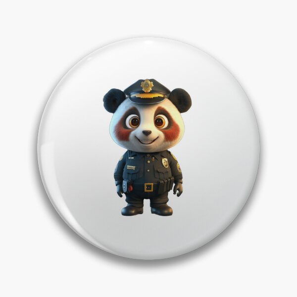 Artikelvorschau, Panda-Polizist entworfen und verkauft von ColorMarketNew.