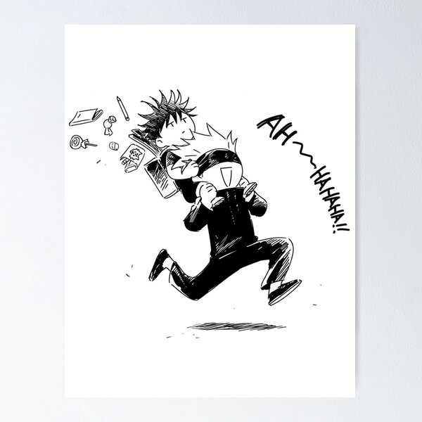 jjk manga panels Poster for Sale by mimiyonn