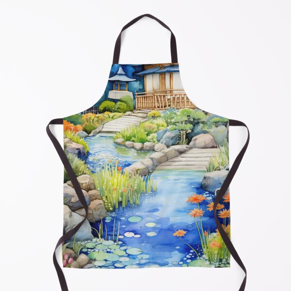 Item preview, Tranquil Oasis: Japanese Garden Delight designed and sold by LittleLuvies.