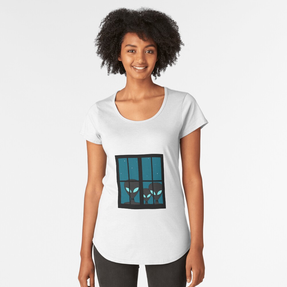 Item preview, Premium Scoop T-Shirt designed and sold by roswellboutique.