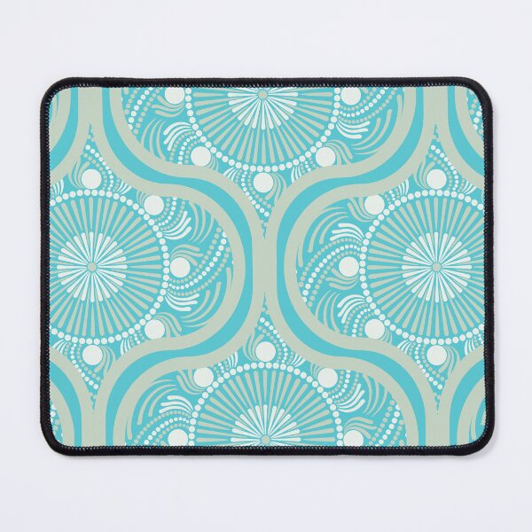 Item preview, Serenity Sunset on Sea Dot Mandala Ogee designed and sold by Triplicate Limited.