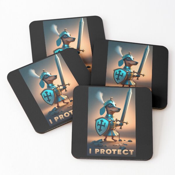 Item preview, I protect 1/4 designed and sold by DachshundsOnRB.