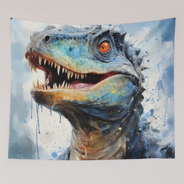 Item preview, Rebbachisaurus dinosaur art #Utahraptor #dino designed and sold by JBJart.