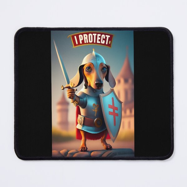 Item preview, I protect 4/4 designed and sold by DachshundsOnRB.
