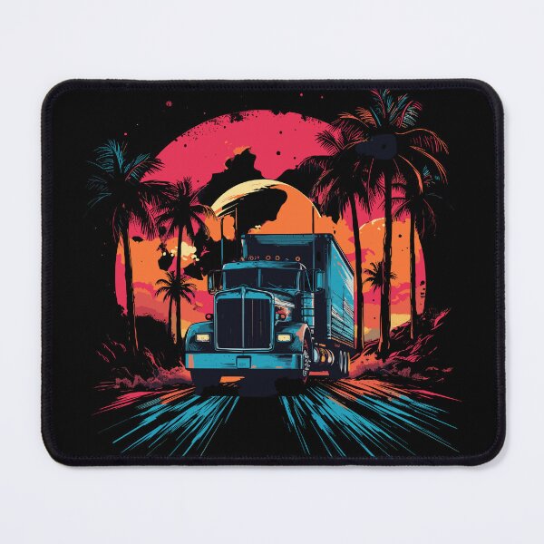 Item preview, A TRUCK ON THE ROAD" - YOUR PATH TO AUTOMOTIVE PASSION designed and sold by BorczVisuals.