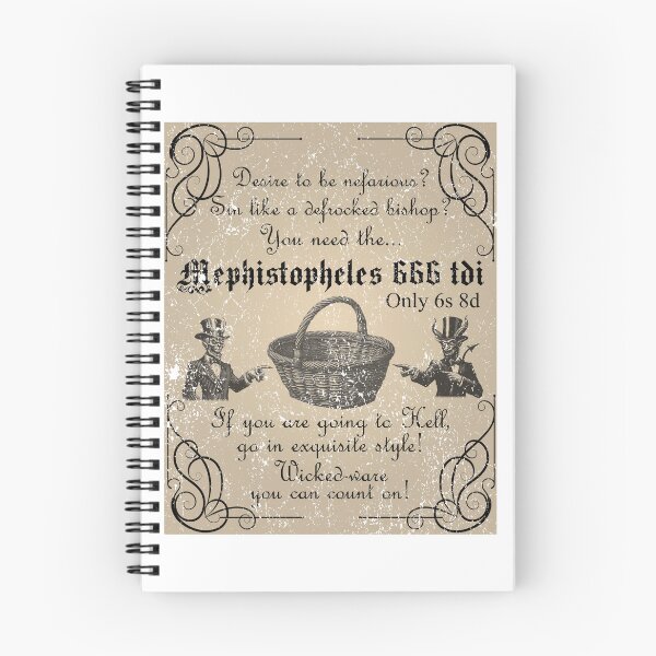 Item preview, Mephistopheles basket (Distressed) designed and sold by SifRants.