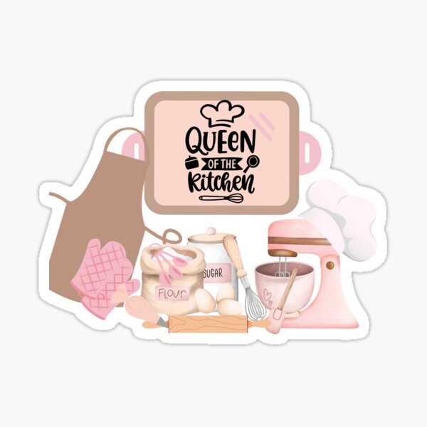 Cute Colorful Oven Mitt Sticker for Sale by Kristina Ann Cakes