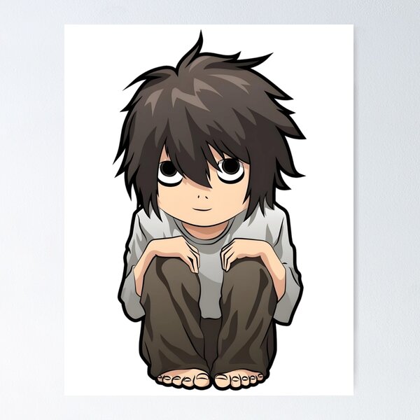 lawliet ryuzaki icon  Death note, Death note l, Cute anime guys