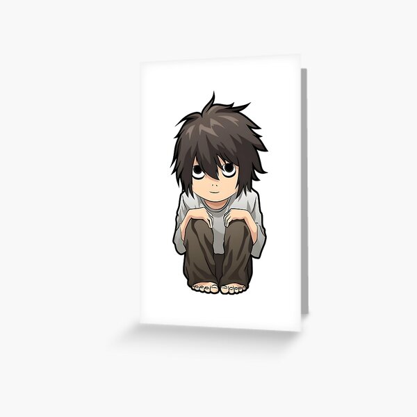 Gifts For Men Manga Shinigami Anime Awesome For Movie Fan Greeting Card