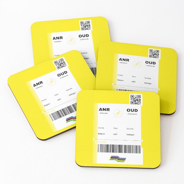 Item preview, World Tour Cycling Ticket - Ronde van Vlaanderen designed and sold by ReelRide Creations.