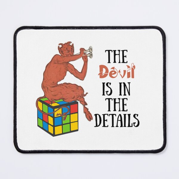 Item preview, The Devil Is In The Details. Debater gift designed and sold by SSustainable.