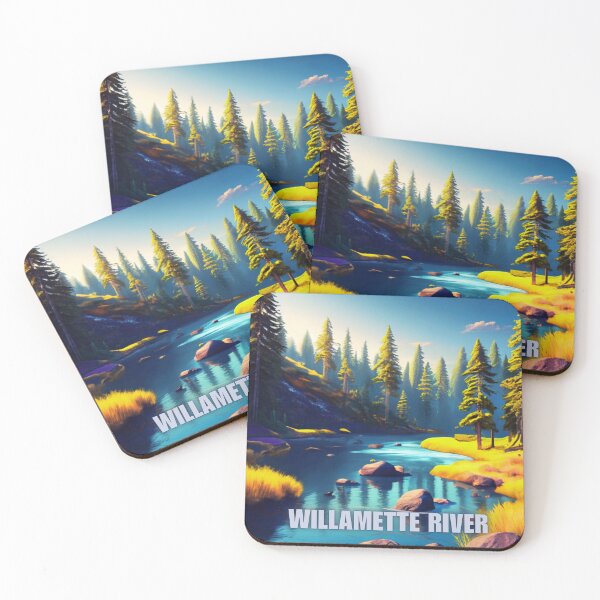Item preview, Willamette River Oregon designed and sold by OregonsOwn.
