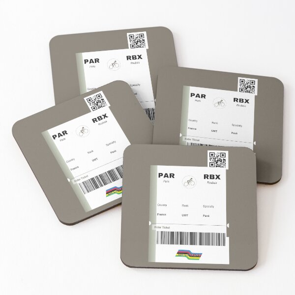 Item preview, World Tour Cycling Ticket - Paris-Roubaix designed and sold by ReelRide Creations.