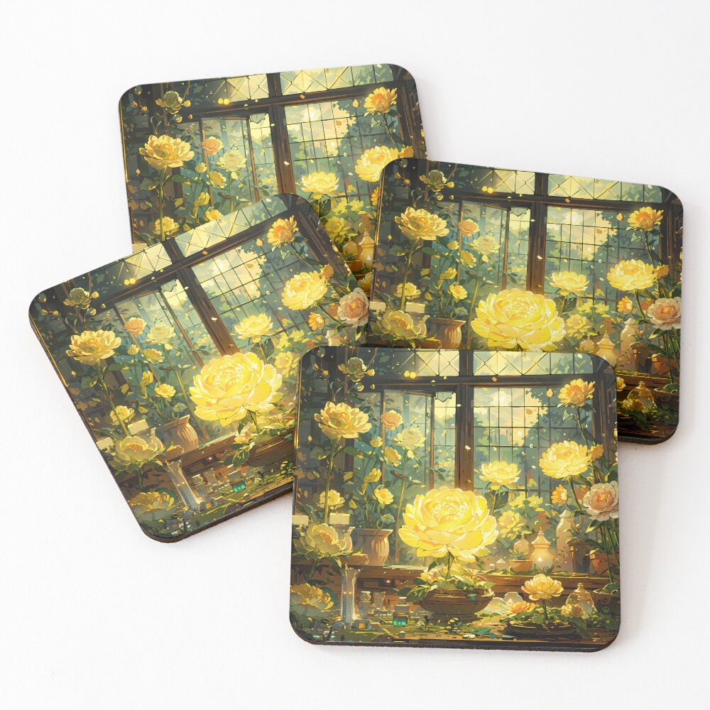Item preview, Coasters (Set of 4) designed and sold by DigitalRevvi.