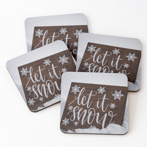 Item preview, 'Let it Snow' Sign in the Snow designed and sold by JLorrainePhoto.