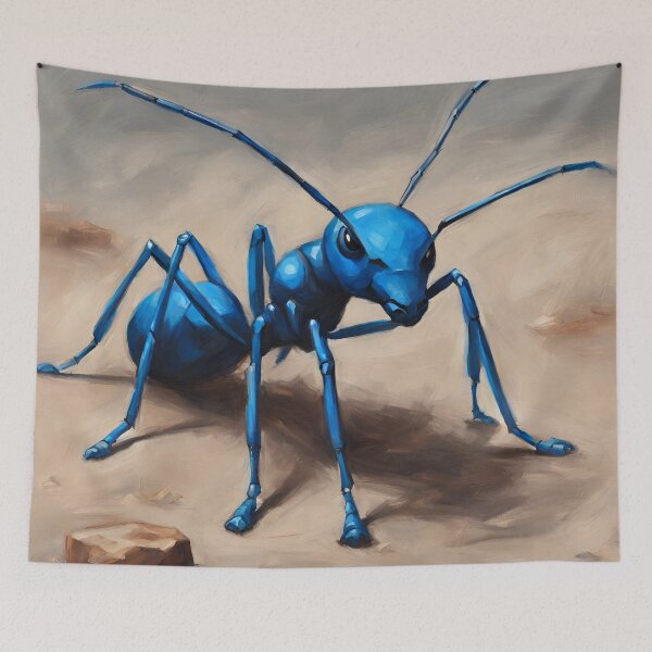 Item preview,  Blue ant designed and sold by StyleSketch.