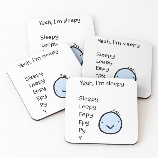 Item preview, Yeah, I'm sleepy designed and sold by TotalPickle.