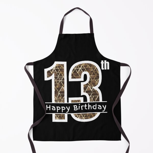 Item preview, Happy 13th Thirteen Thirteenth Birthday designed and sold by Compusmurf Design.