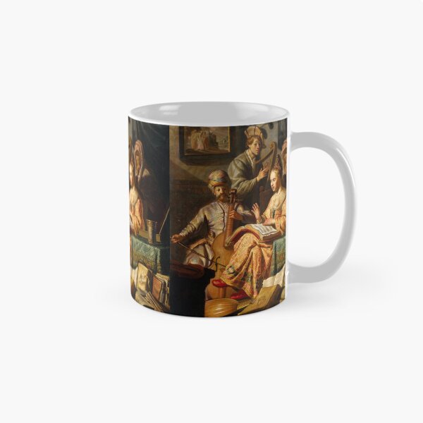 Item preview, Rembrandt Harmenszoon van Rijn, The Music Party", 1626 designed and sold by Alexandra Dahl.