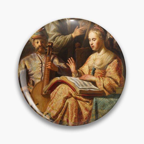 Item preview, Rembrandt Harmenszoon van Rijn, The Music Party", 1626 designed and sold by Alexandra Dahl.