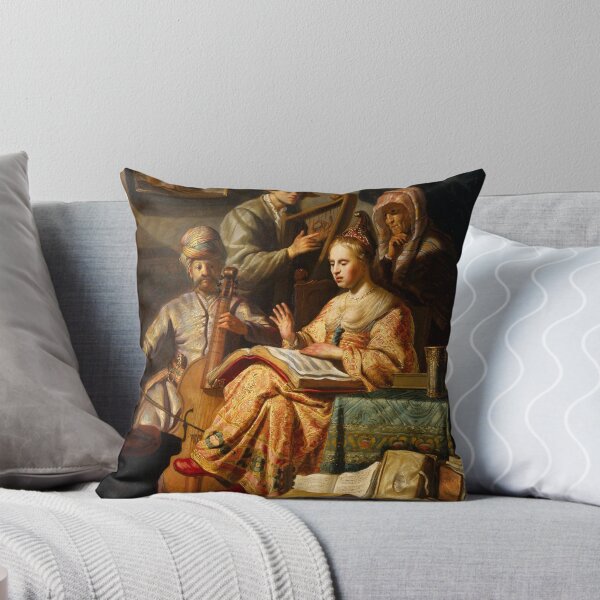 Item preview, Rembrandt Harmenszoon van Rijn, The Music Party", 1626 designed and sold by Alexandra Dahl.