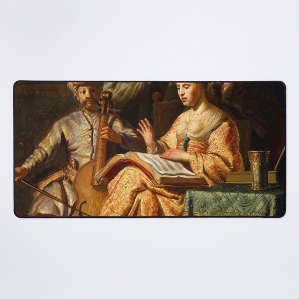 Item preview, Rembrandt Harmenszoon van Rijn, The Music Party", 1626 designed and sold by Alexandra Dahl.