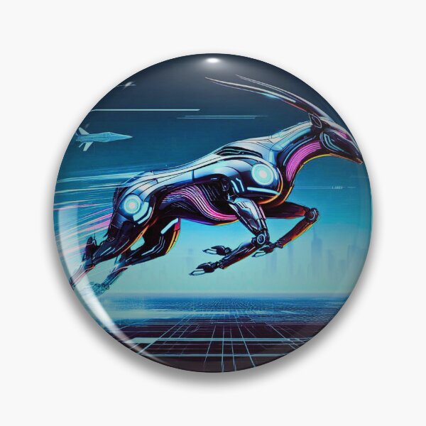 Item preview, Impala Leap - Cyber Sprint designed and sold by MrAI-Store.
