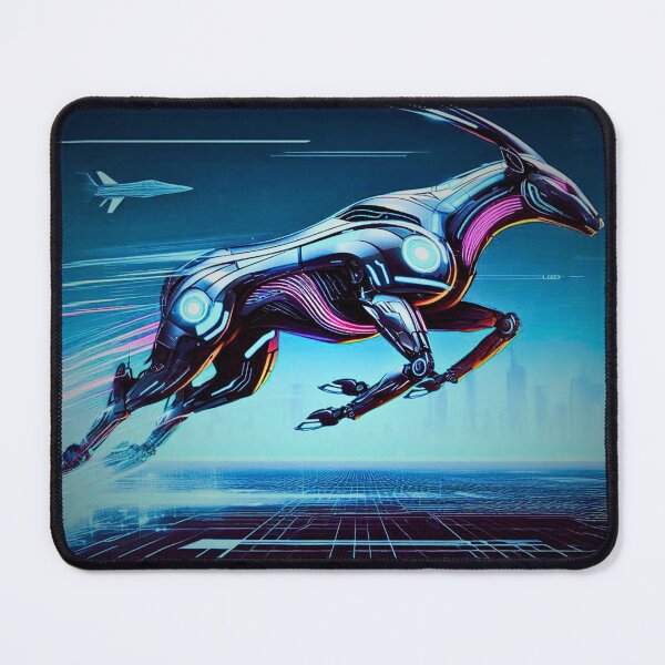 Item preview, Impala Leap - Cyber Sprint designed and sold by MrAI-Store.