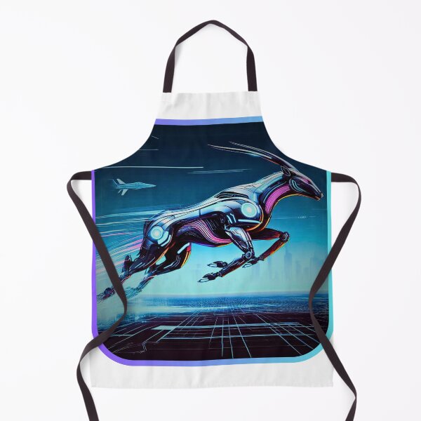 Item preview, Impala Leap - Cyber Sprint designed and sold by MrAI-Store.
