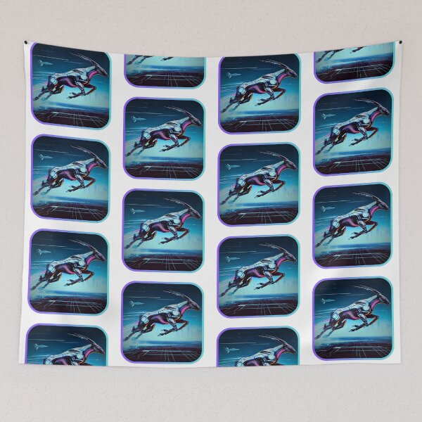 Item preview, Impala Leap - Cyber Sprint designed and sold by MrAI-Store.