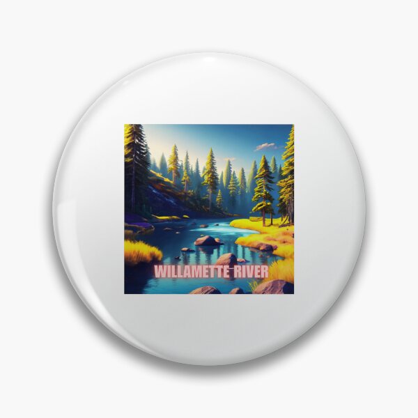Item preview, Willamette River Oregon designed and sold by OregonsOwn.