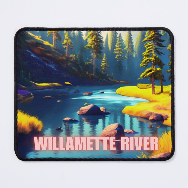 Item preview, Willamette River Oregon designed and sold by OregonsOwn.