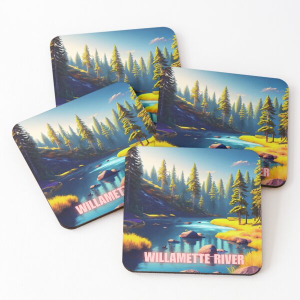 Item preview, Willamette River Oregon designed and sold by OregonsOwn.