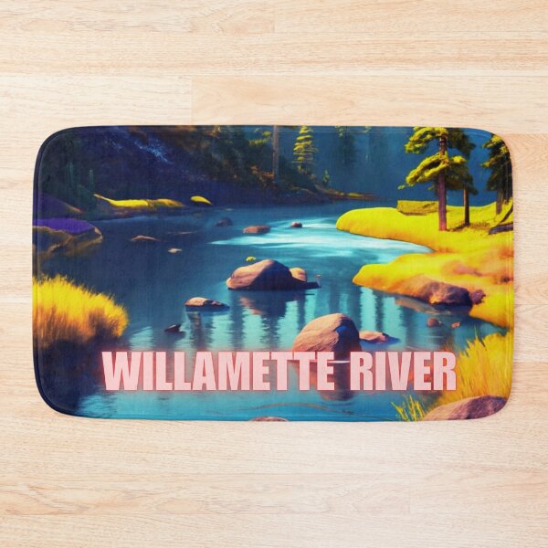 Item preview, Willamette River Oregon designed and sold by OregonsOwn.