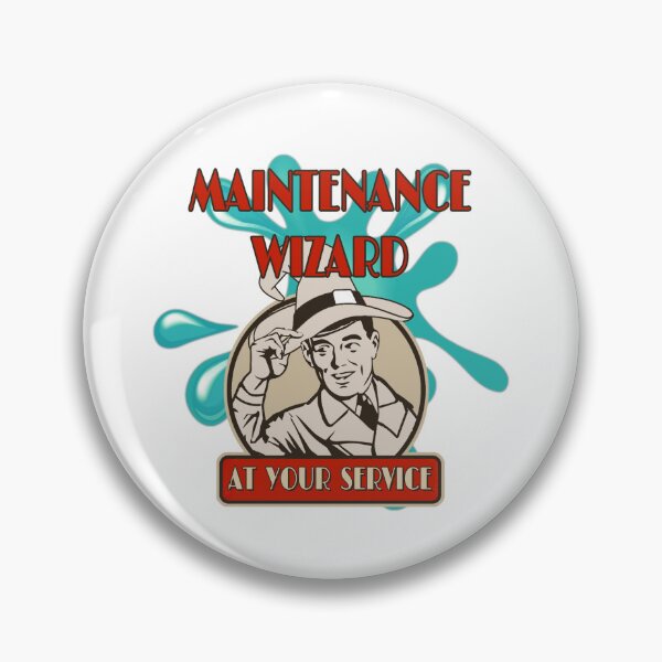 Item preview, Maintenance Wizard - At Your Service designed and sold by JadeRyder.