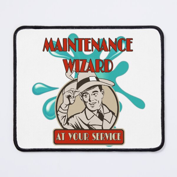 Item preview, Maintenance Wizard - At Your Service designed and sold by JadeRyder.