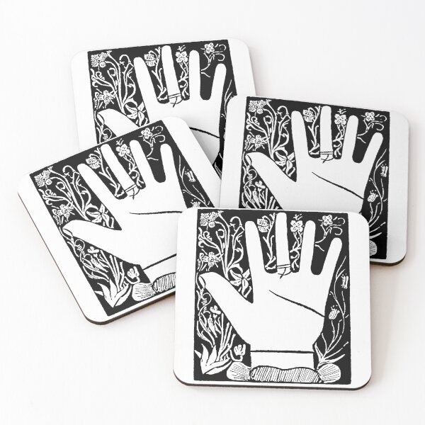Item preview, Palmistry Hand, medieval,  red hand, strong hand designed and sold by mariahmcmo.