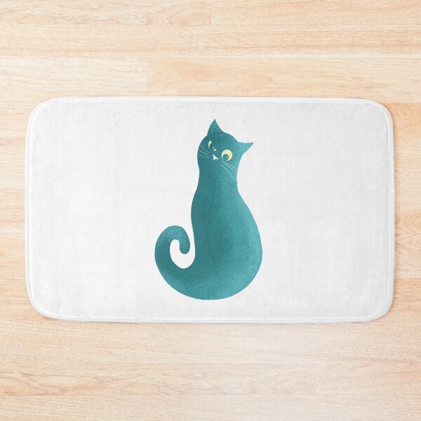 Item preview, Blue cat designed and sold by ShopEvaF.